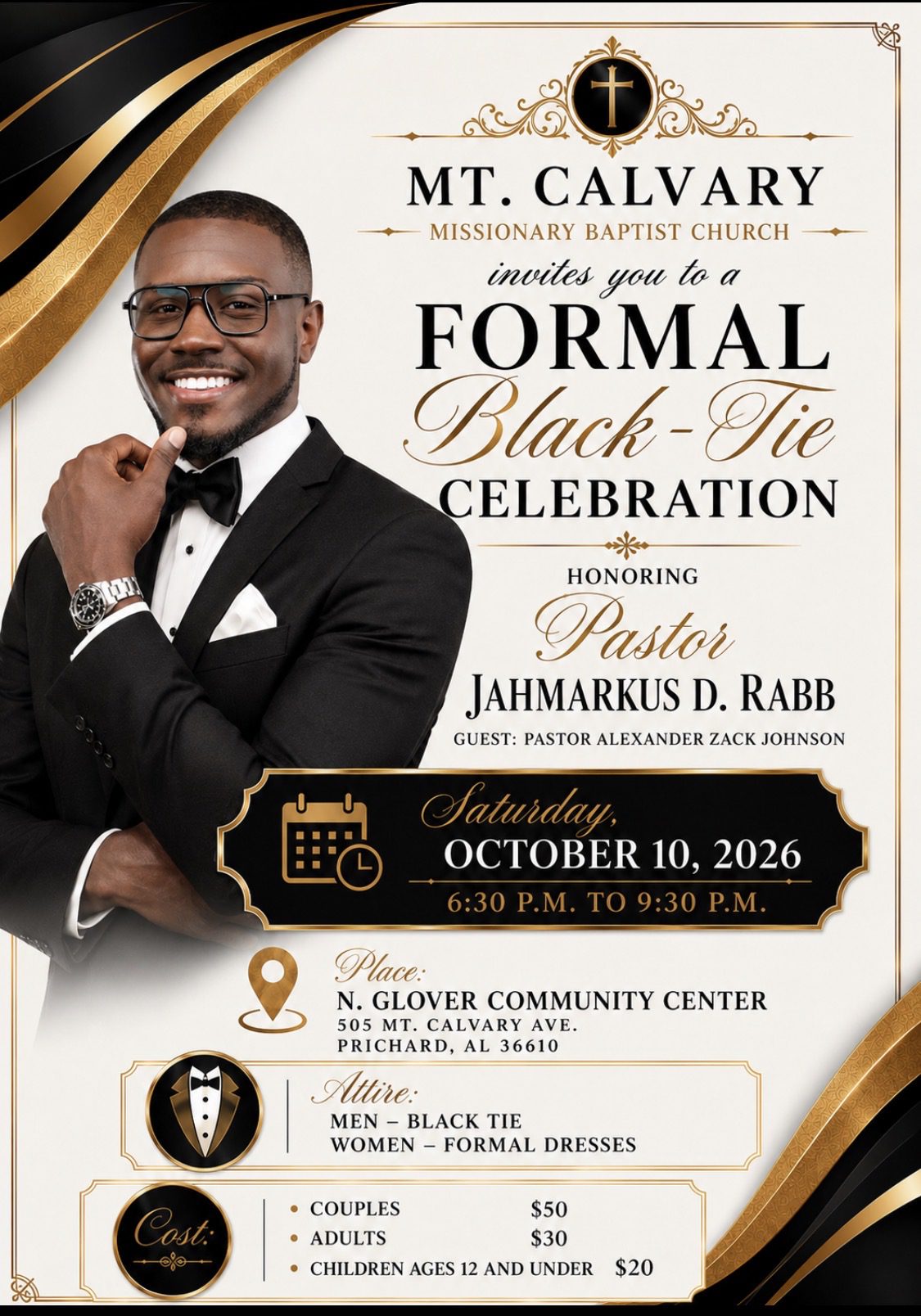 Pastor Rabb anniversary celebration
